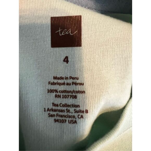 NWT Tea Collection Boys Shirt Size 4 - Picture 3 of 3